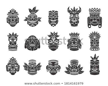 Сток-фото: Polynesian Wooden Idols