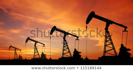 Stock fotó: Pumpjack Pumping Crude Oil From Oil Well