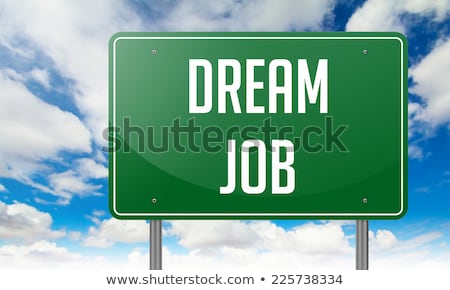 [[stock_photo]]: Recruitment On Highway Signpost