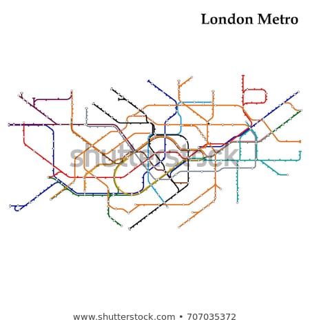 [[stock_photo]]: Lan · du · métro · de · Londres