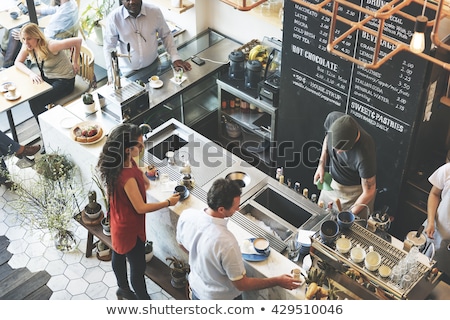 Foto stock: Coffee Shop