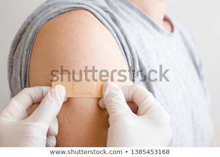 Stock photo: Injection In Male Arm