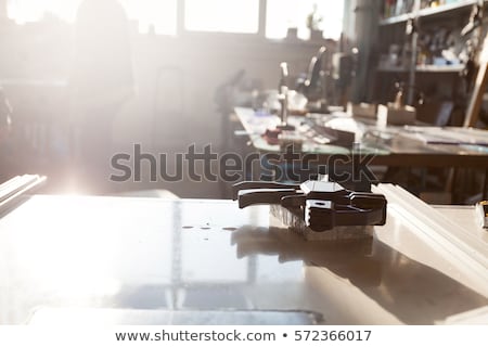 Foto stock: Dummy Manufacturing Workroom