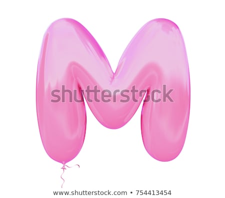 Stockfoto: Letter M Candies
