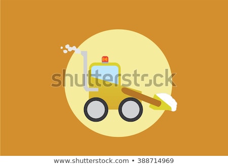 Stockfoto: Fast Snow Blower