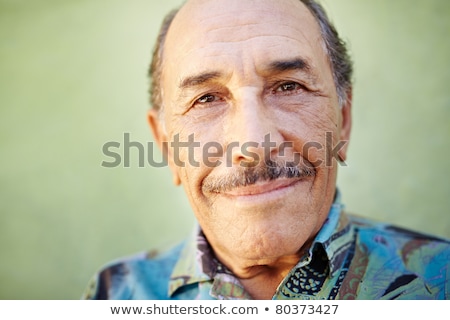 Zdjęcia stock: Head And Shoulders Portrait Of Older Man