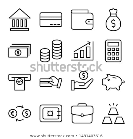 Imagine de stoc: Bank Account Concept Vector Illustration