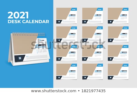 Stock foto: Desk Calendar