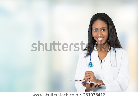 Stock fotó: Cute Female Doctor In A Hospital