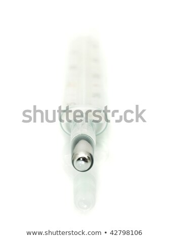 Abstract View Of Old Fashioned Thermometer Stock foto © Arsgera