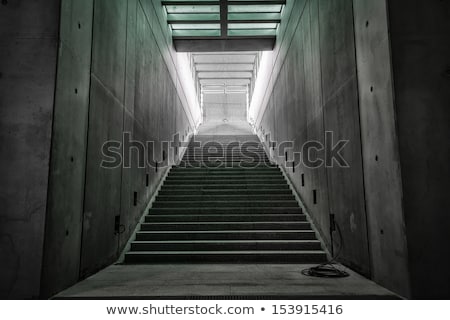 Foto stock: Old Concrete Building Entrance