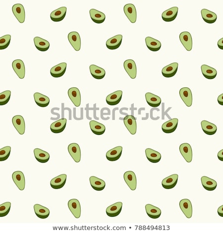Foto stock: Eco Food Seamless Pattern Vector Healthy Vegetarian Diet Cute Graphic Texture Textile Backdrop C