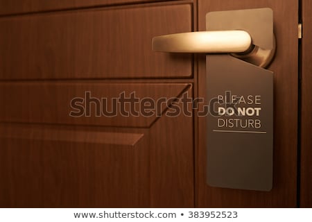 Сток-фото: Do Not Disturb