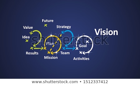 Stockfoto: Vision Future In Arrows