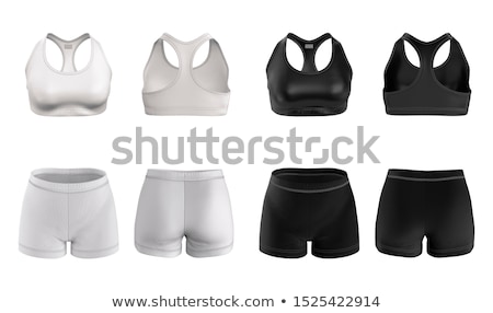 [[stock_photo]]: Black Bra And Shorts