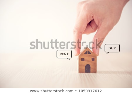 Stock foto: Deciding Whether To Buy Or Rent