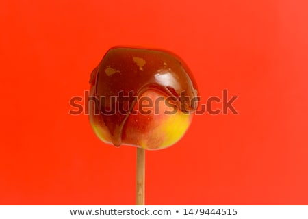 Zdjęcia stock: Caramel Apples On Sticks