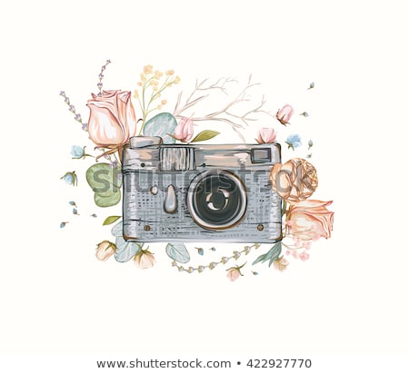 Stockfoto: Grunge Collage Watercolor Style