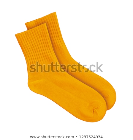 Zdjęcia stock: Orange Socks