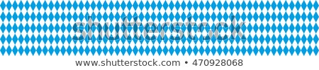 Stock photo: Seamless Rhombus Structure Bavarian Colors Header