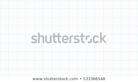 Foto stock: Millimeter Grid Square Graph Paper Background Seamless Pattern Vector Illustration