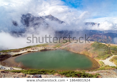 Stok fotoğraf: Hakuba Valley Autumn Nagano Japan