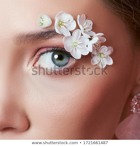 ストックフォト: Closeup Beauty Creative Makeup Woman Face