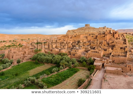 Foto stock: Ancient City Of Ait Benhaddou In Morocco