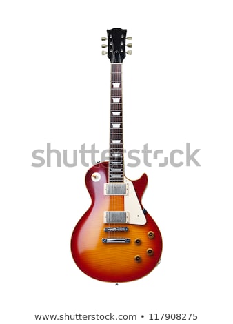 Foto stock: Sunburst Electric Guitar