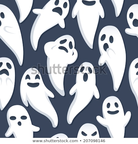 Zdjęcia stock: Halloween Image With Ghosts Theme 8