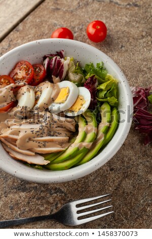 ストックフォト: Cobb Salad Traditional American Food