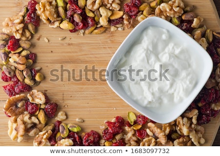 Foto stock: Homemade Granola With Dried Berry