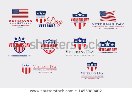 ストックフォト: Veterans Day Icon Set