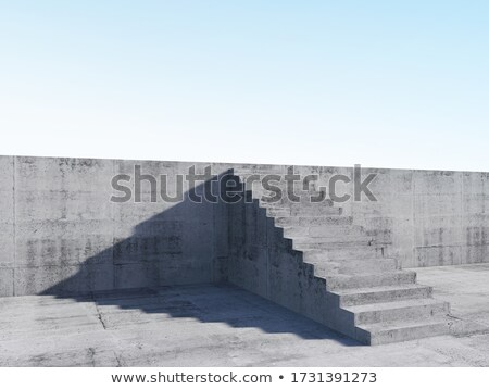 Stock photo: Staircase To Freedom 3d Rendered Illustration