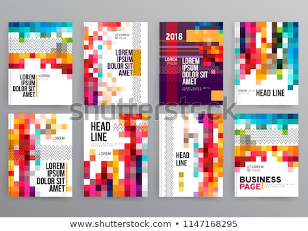 Foto stock: Abstract Colorful Design Background Eps 8