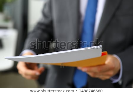 Foto stock: Manager Sends An Important Message