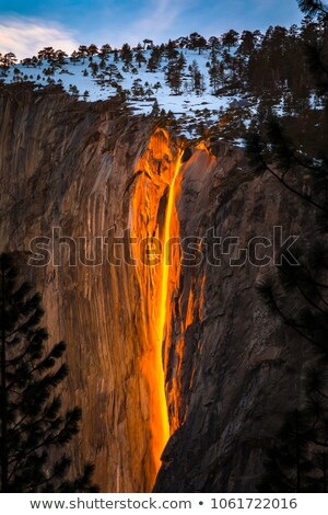 Stok fotoğraf: Yosemite On Fire
