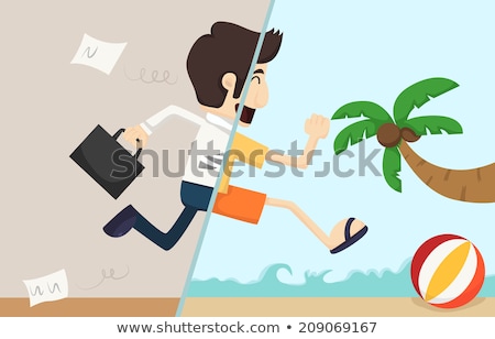 Stockfoto: Business Man Urgent Eps10 Vector Format