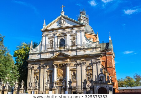 Foto stock: Church Of Saints Peter And Paul In Old Town Of Krakow Poland