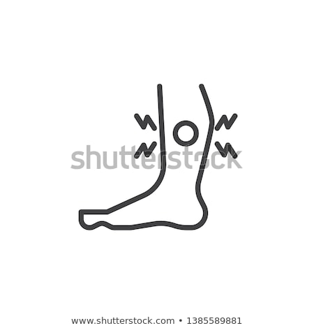 Stock foto: Muscle Pain Icon Vector Outline Illustration