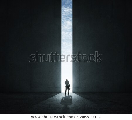 Stock photo: In Front Of The Gates To Paradise