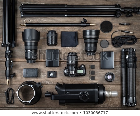 Stok fotoğraf: Photography Equipment And Accessories