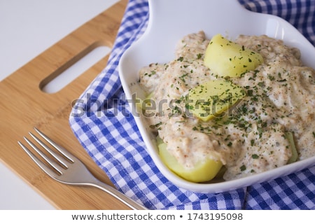 Сток-фото: Fresh Oregano Sprigs On Fork