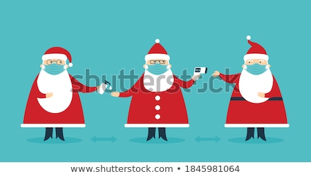 Vector Santa Claus 2019 Zdjęcia stock © Zubada