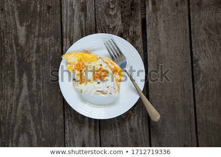 ストックフォト: Eggs On Old Table