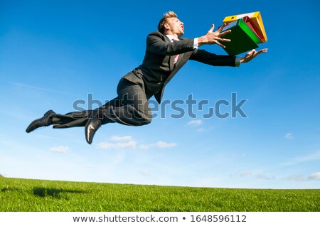 Stock photo: A Clumsy Worker
