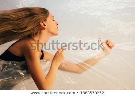 Stock photo: Fair Haired Woman Daydreaming