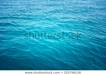 Foto stock: Calm And Smooth Ocean With Water Ripples