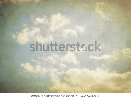 Stock foto: Vintage Sky Background Texture With The Base Of The Sky