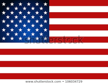Foto stock: Vector 4th Of July American Flag Wave Independence Day Design Ve